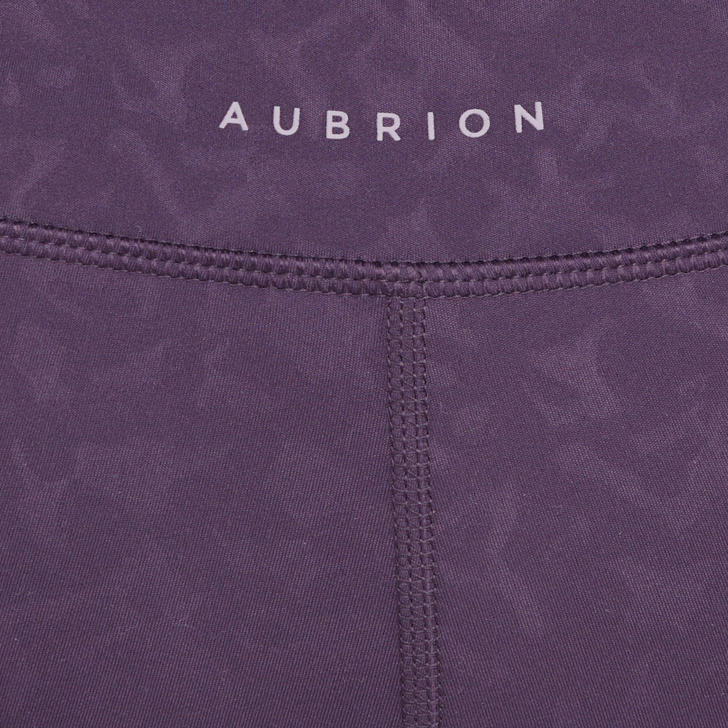 Young Rider Non-Stop Riding Tights Purple