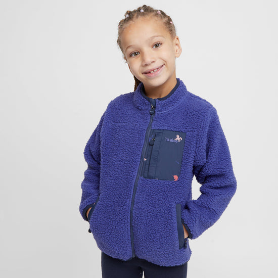 Kids Full Zip Fleece Unicorn