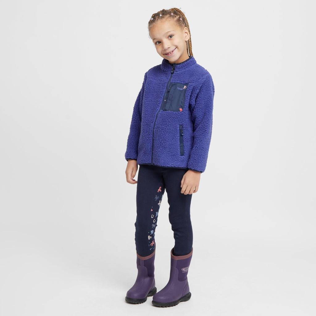 Kids Full Zip Fleece Unicorn