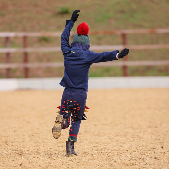 Kids Bobble Hat Dinosaur