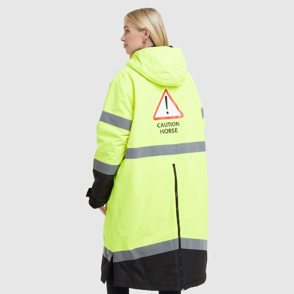 Equi Dry Robe Equi-flector Adults All Weather Robe Yellow – Naylors