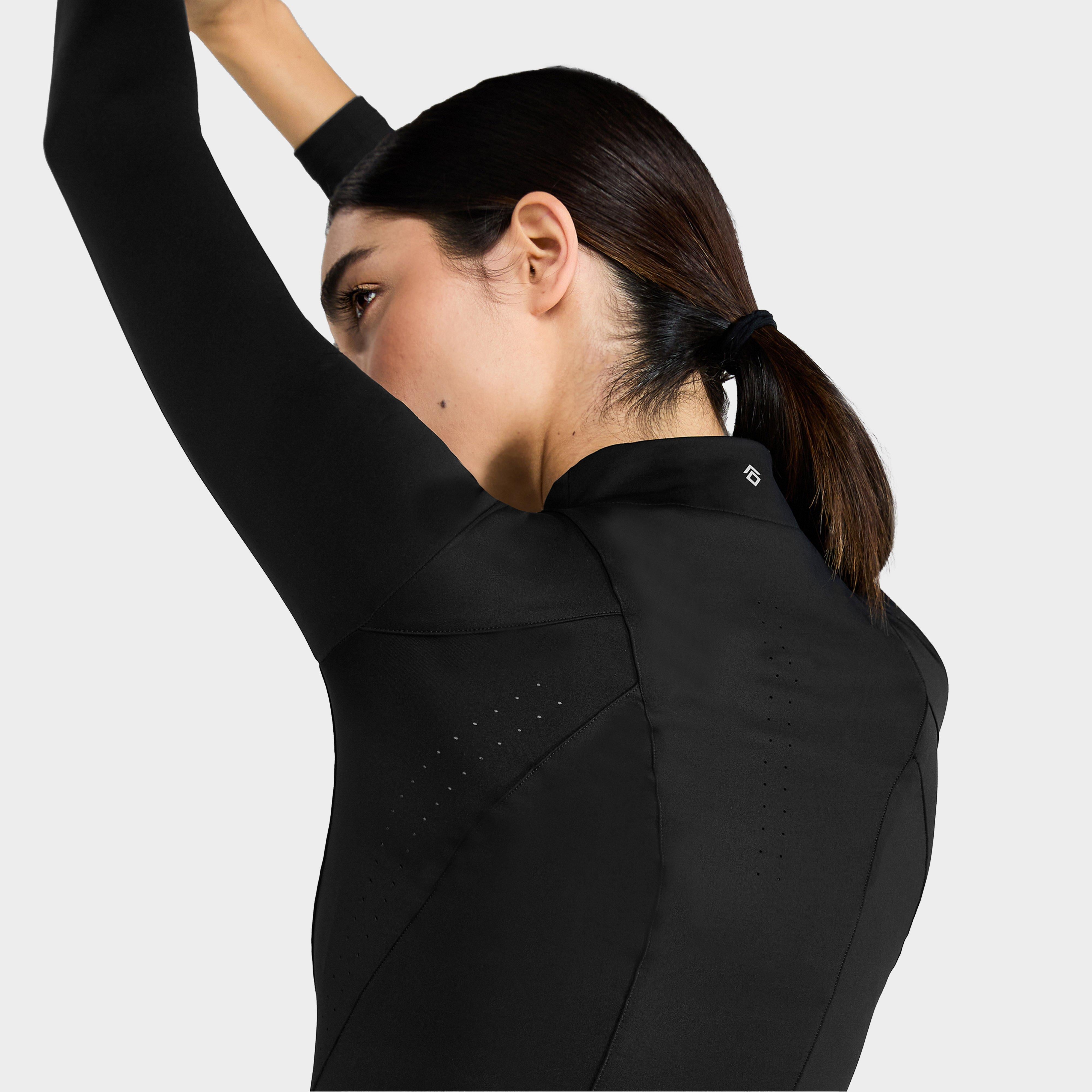 Womens Core Long Sleeve Base Layer Black