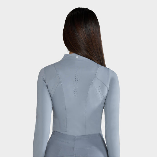 Womens Core Long Sleeve Base Layer Ash Blue