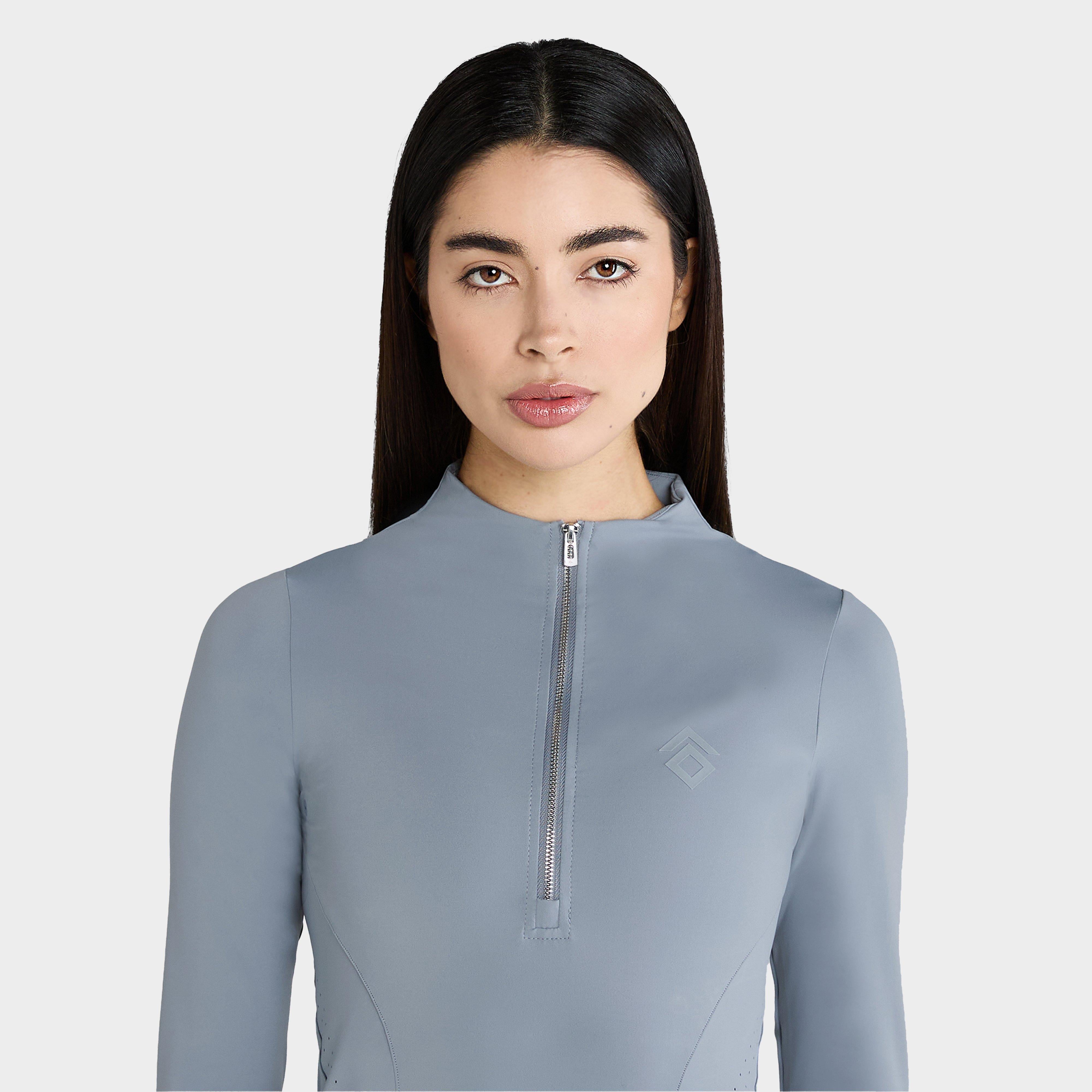 Womens Core Long Sleeve Base Layer Ash Blue