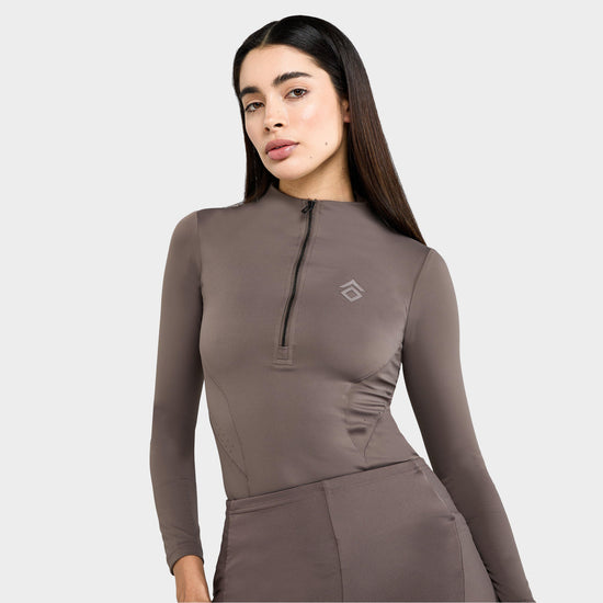 Womens Core Long Sleeve Base Layer Fawn