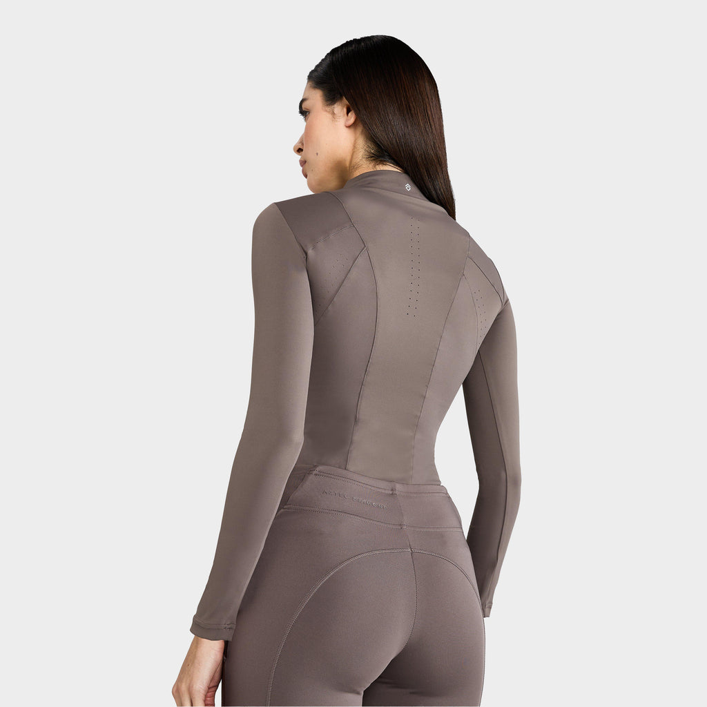 Womens Core Long Sleeve Base Layer Fawn
