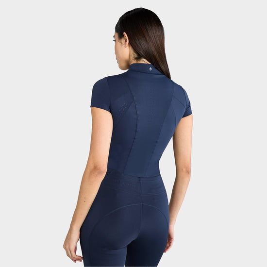 Womens Core Short Sleeve Base Layer Navy