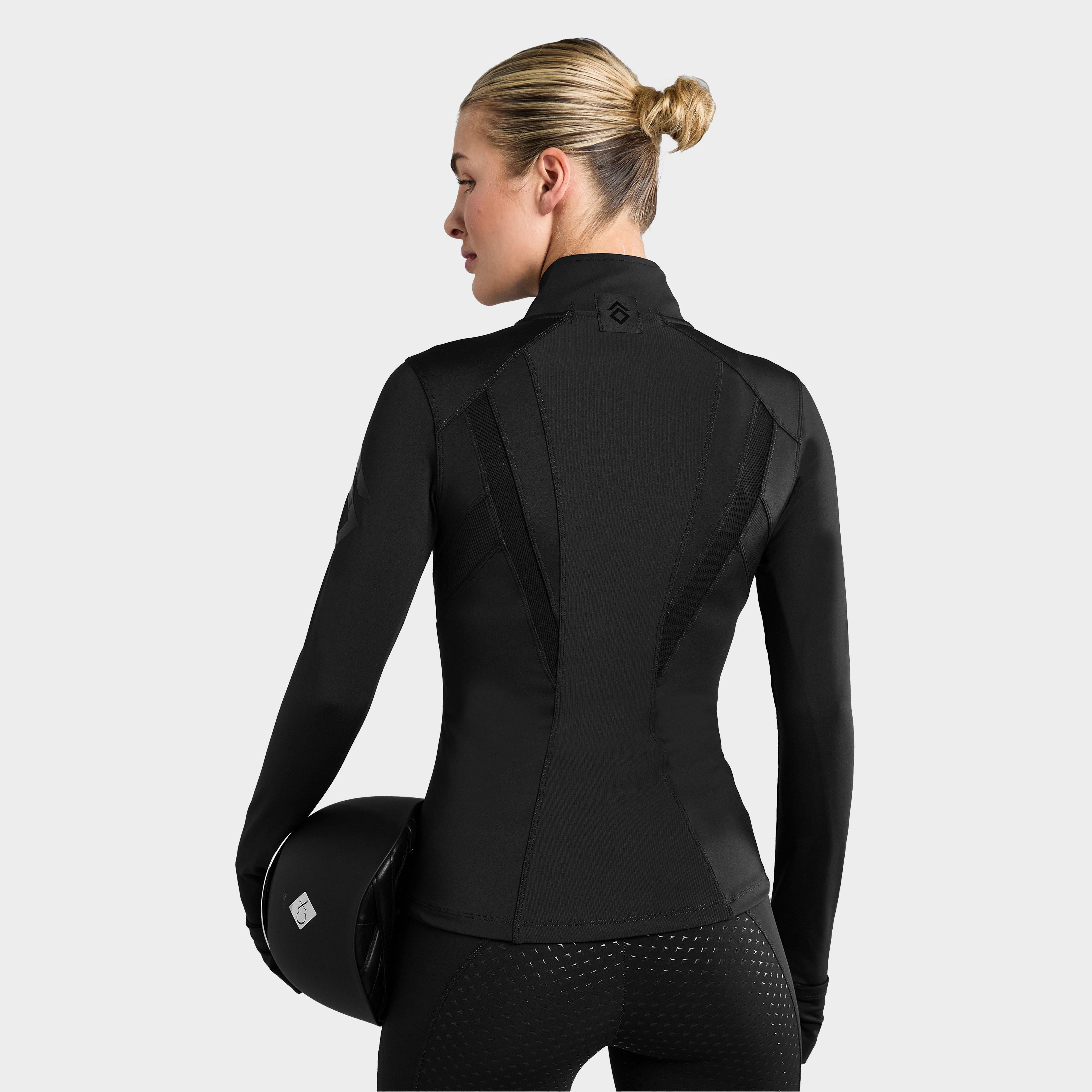 Womens Fitted Jacket Black