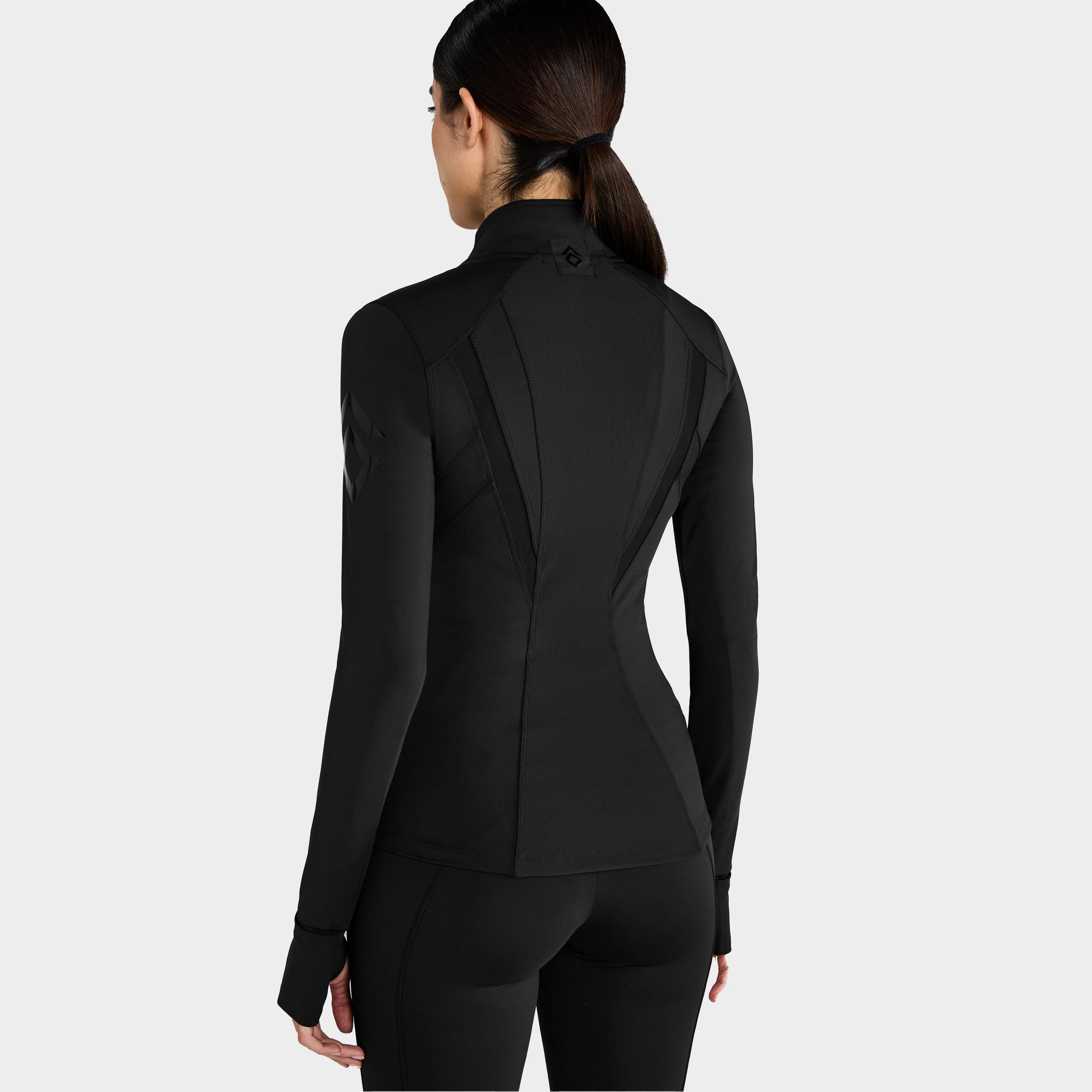 Womens Fitted Jacket Black