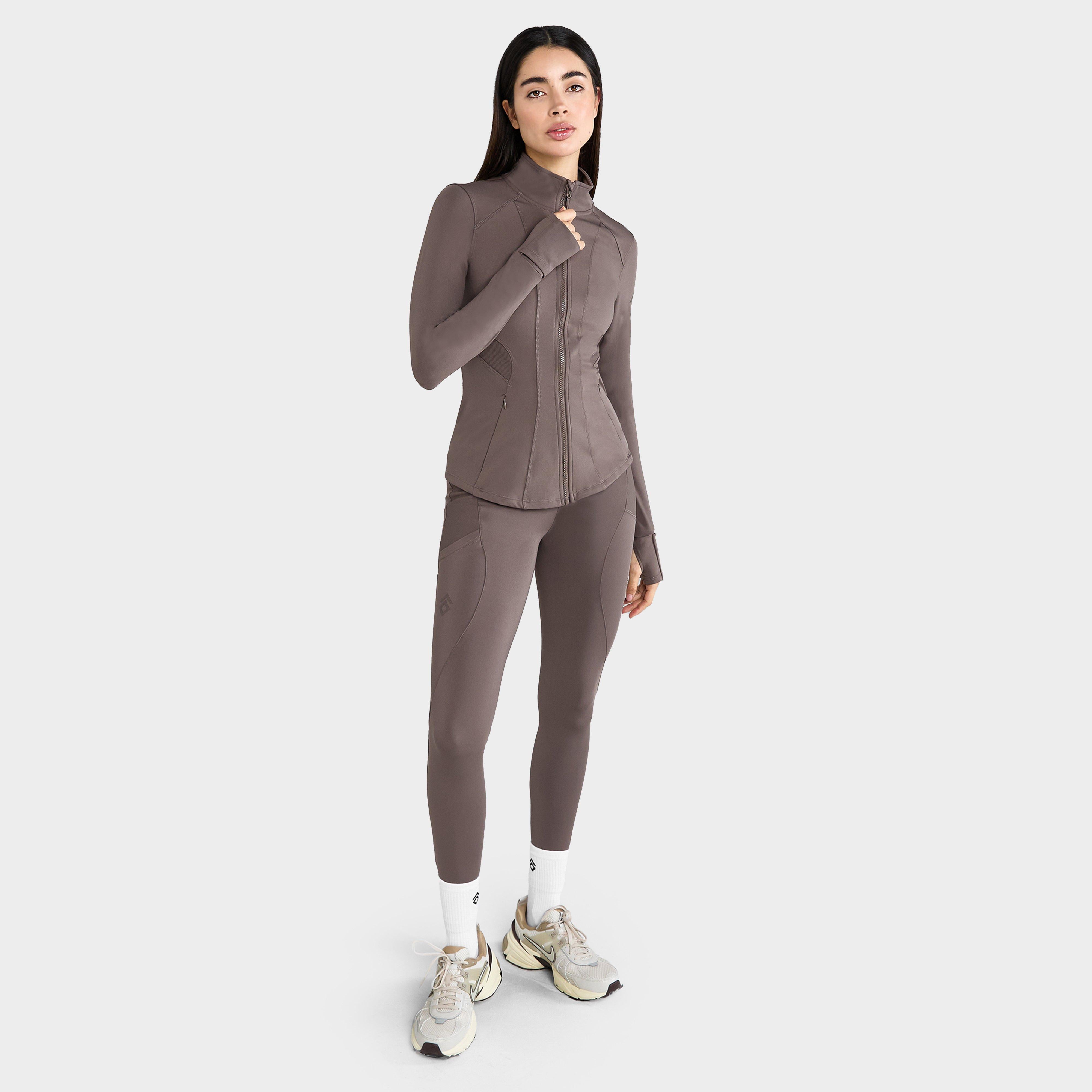 Womens Fitted Jacket Fawn