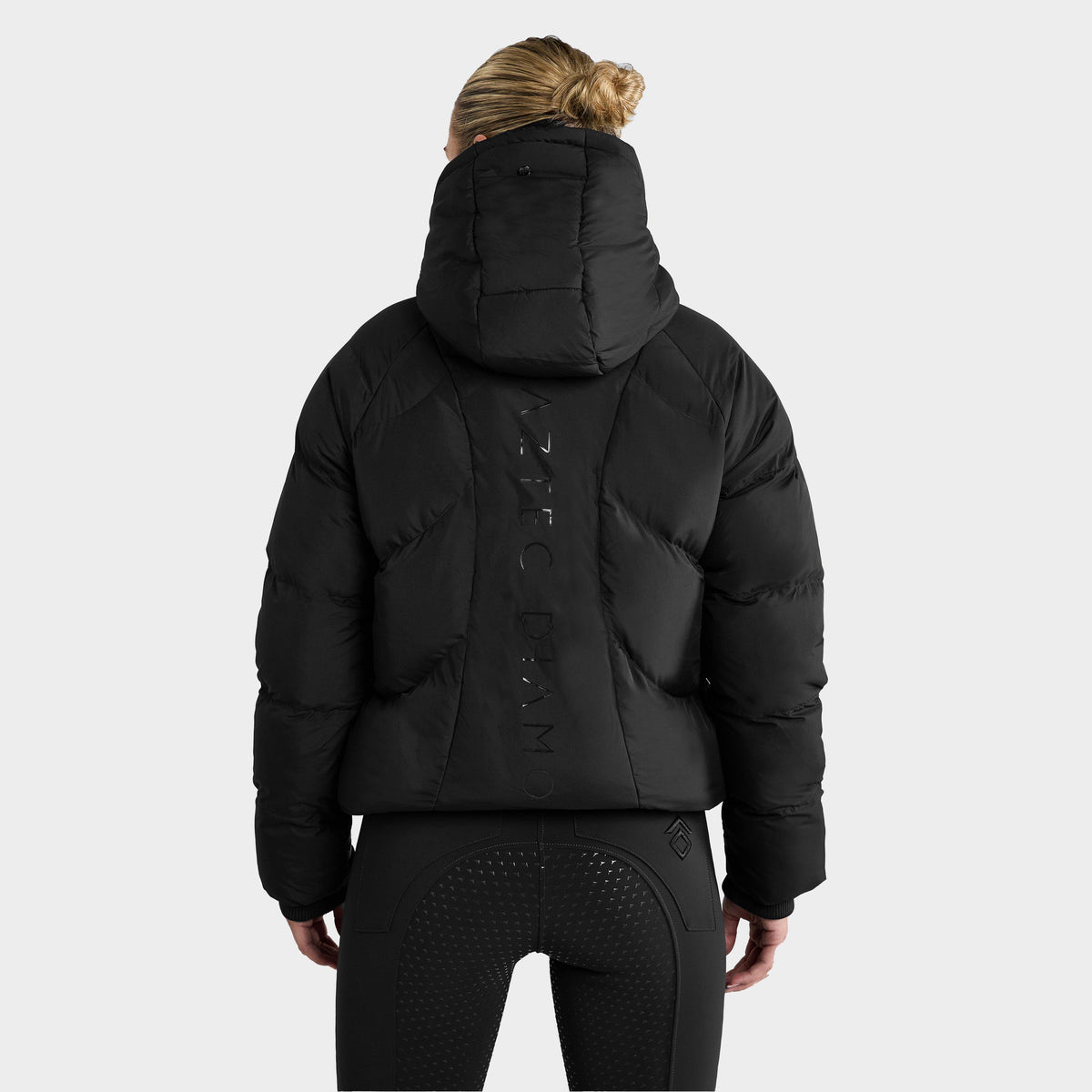 Womens Puffer Coat Black