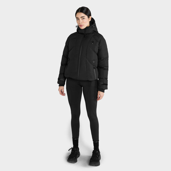 Womens Puffer Coat Black
