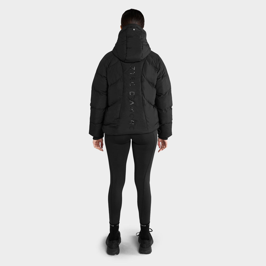 Womens Puffer Coat Black