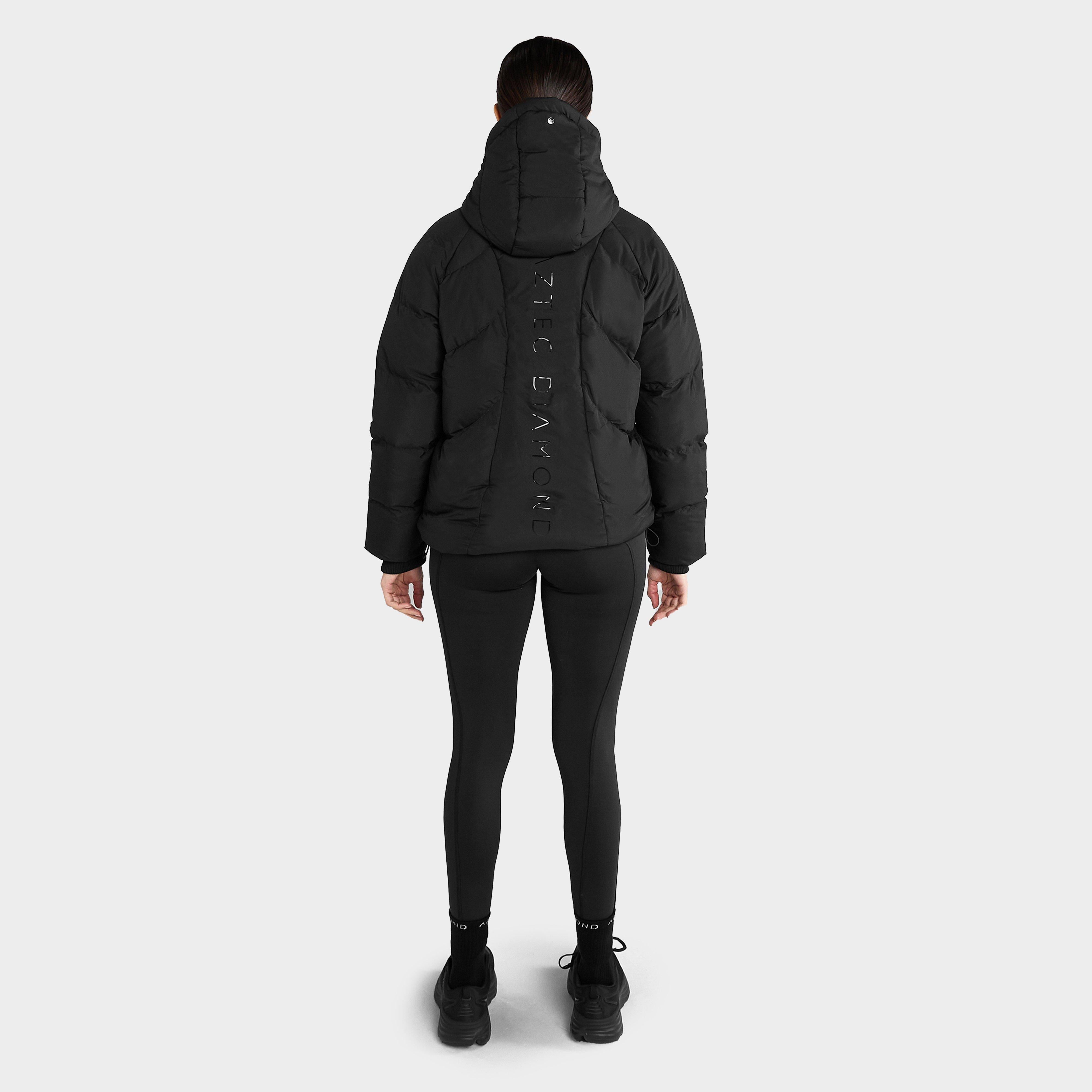 Womens Puffer Coat Black