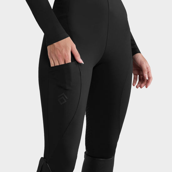 Womens Core Full Seat Leggings Black