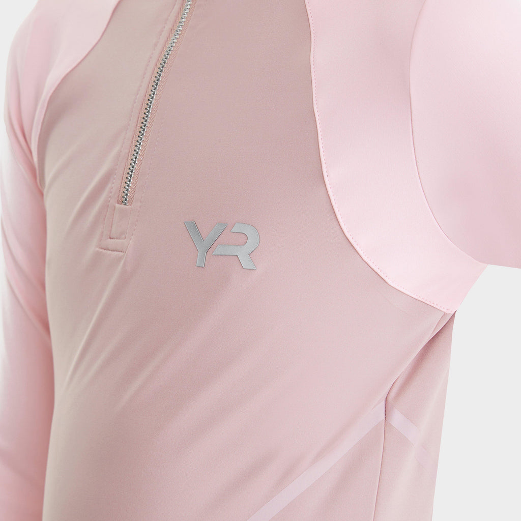 Young Rider Long Sleeve Base Layer Pink
