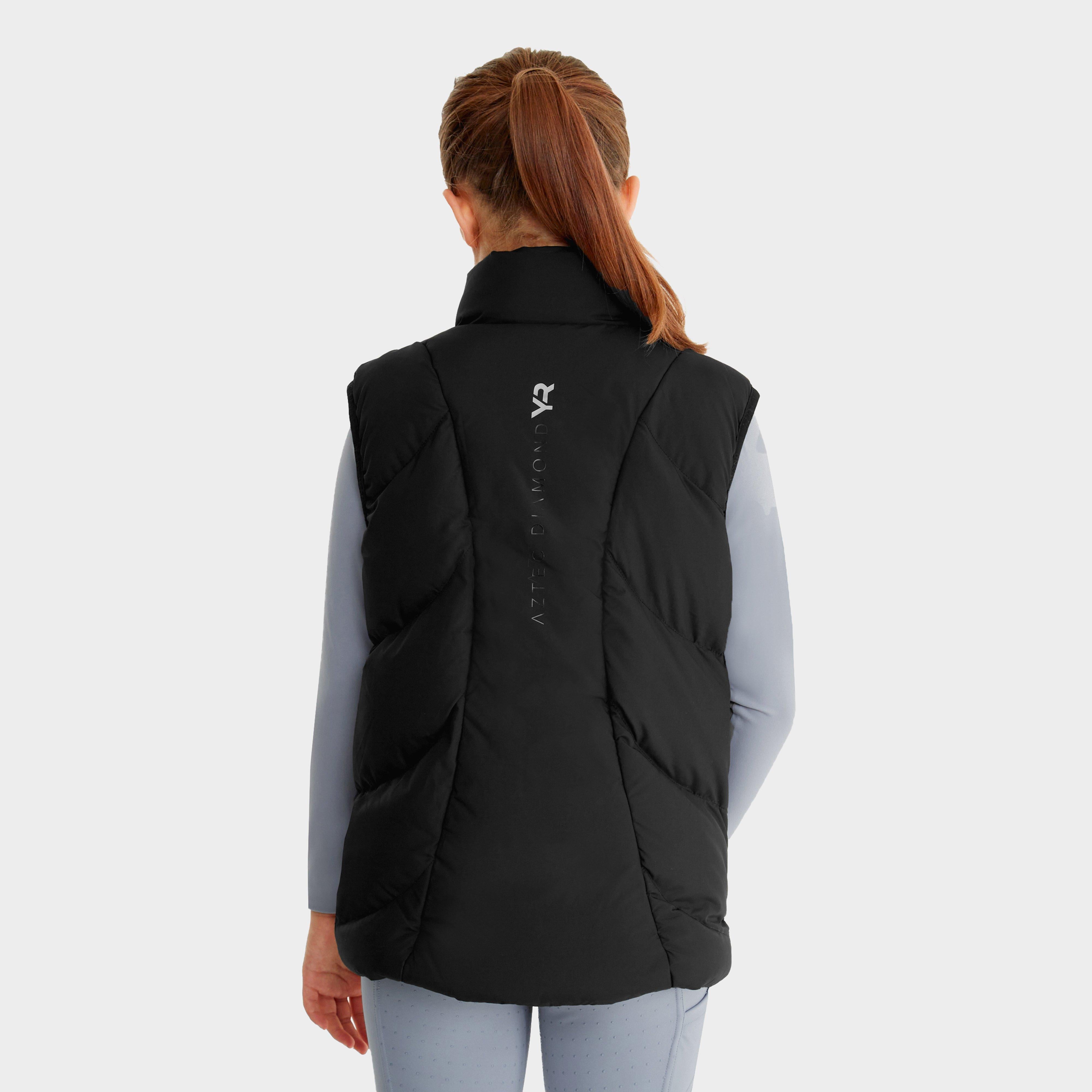 Young Rider Puffer Gilet Black
