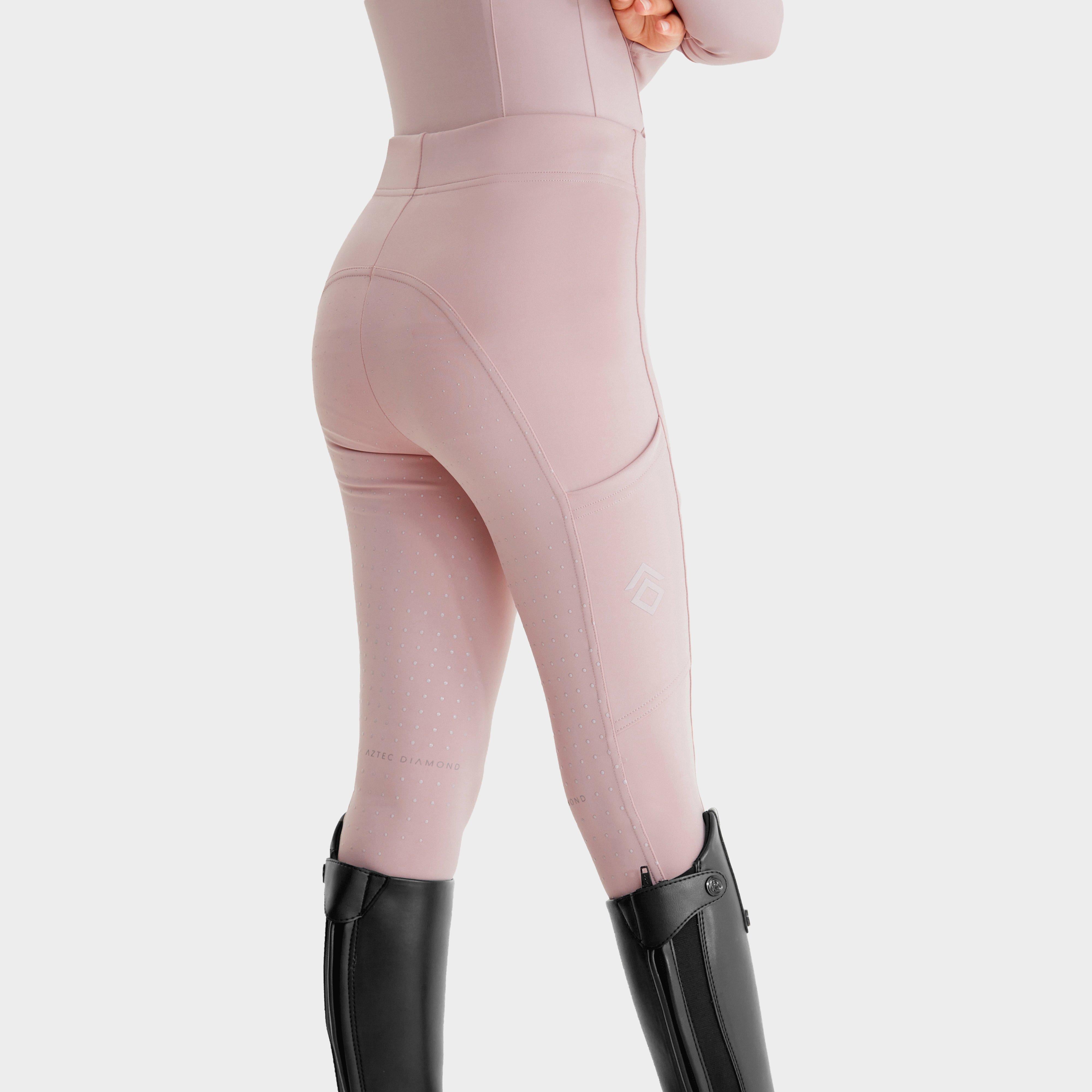 Young Rider Full Seat Leggings Pink