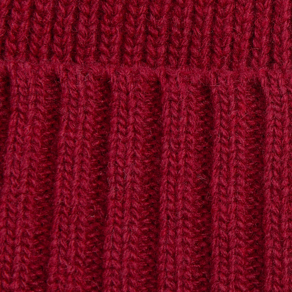 Carlton Beanie Cranberry
