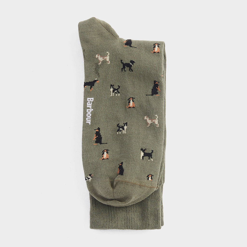 Mens Mavin Socks Olive/Dog