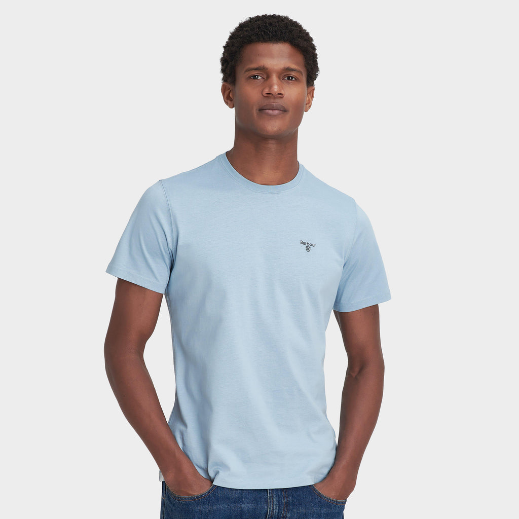 Mens Essential Sports T-Shirt Cool Blue