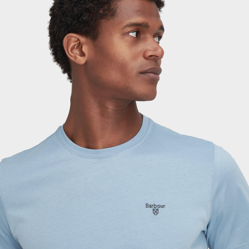 Mens Essential Sports T-Shirt Cool Blue