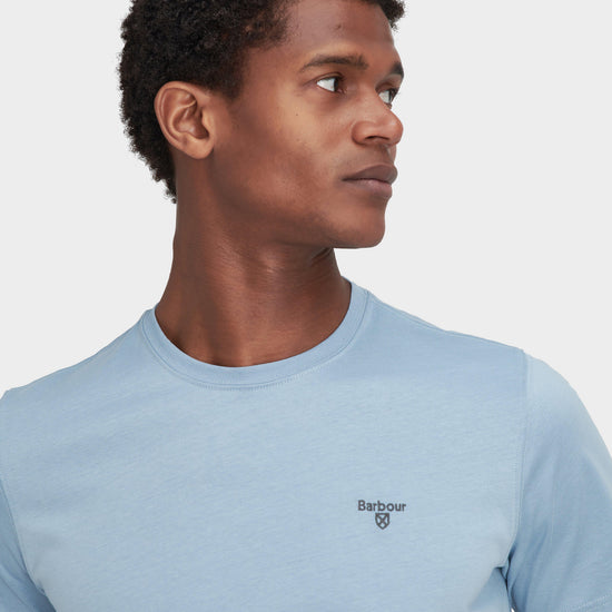 Mens Essential Sports T-Shirt Cool Blue