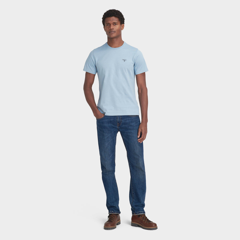 Mens Essential Sports T-Shirt Cool Blue