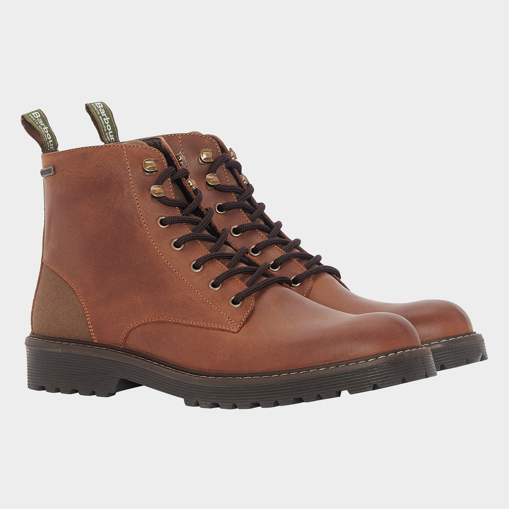 Mens Harvey Derby Boots Teak