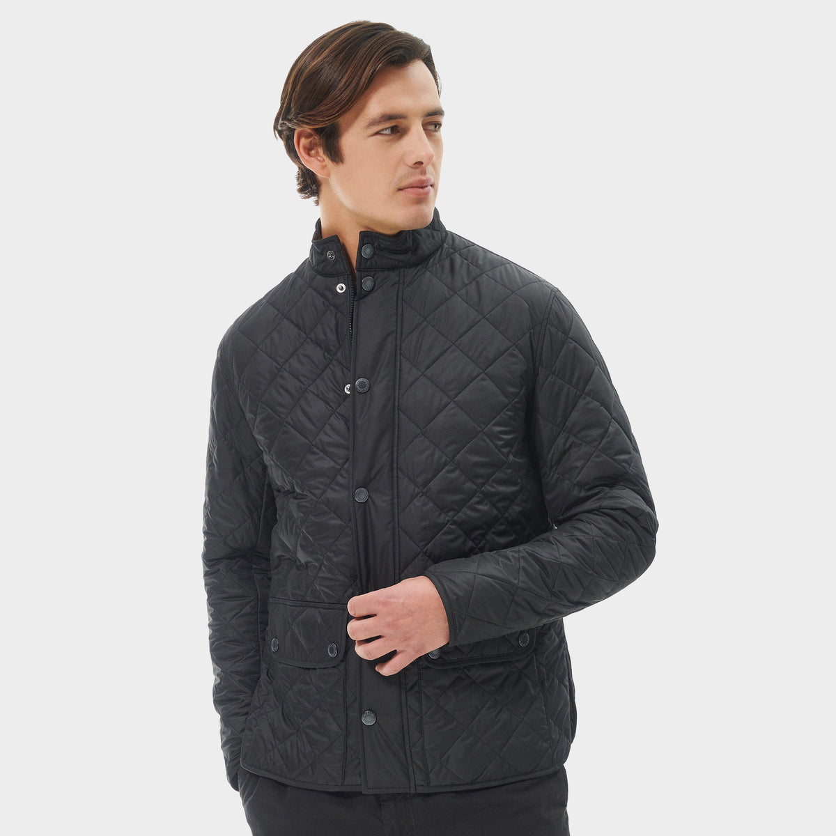 Mens Lowerdale Quilted Jacket Black