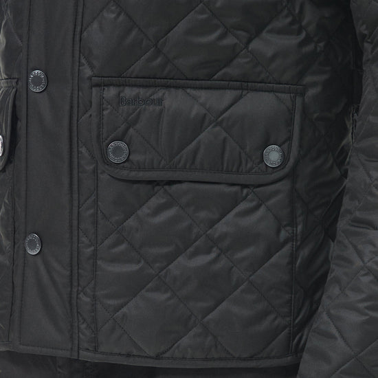 Mens Lowerdale Quilted Jacket Black