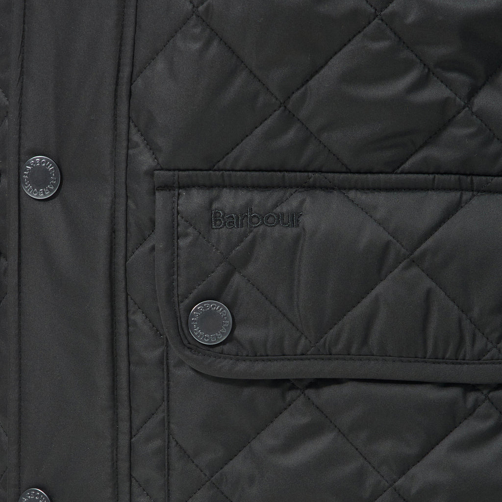 Mens Lowerdale Quilted Jacket Black