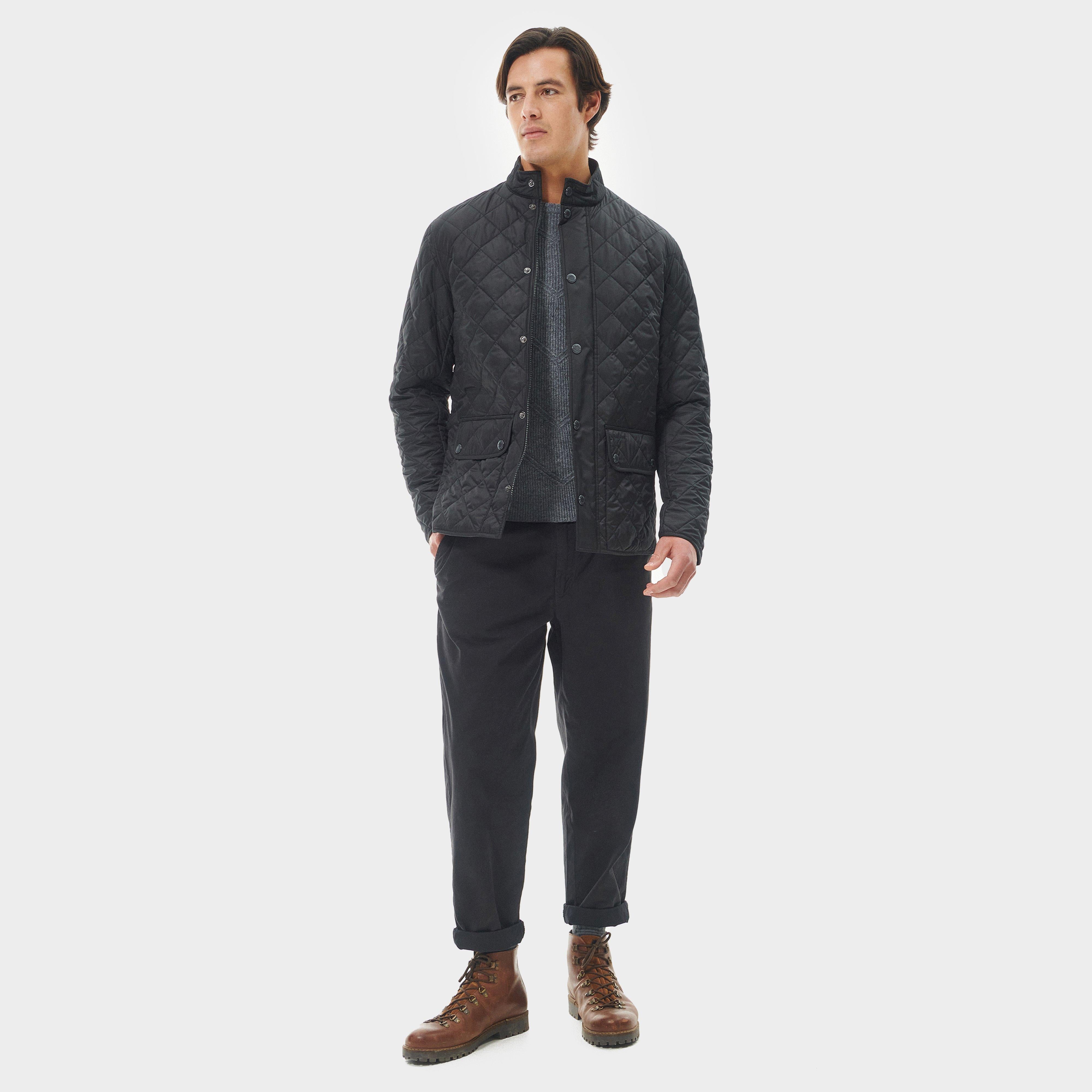 Mens Lowerdale Quilted Jacket Black