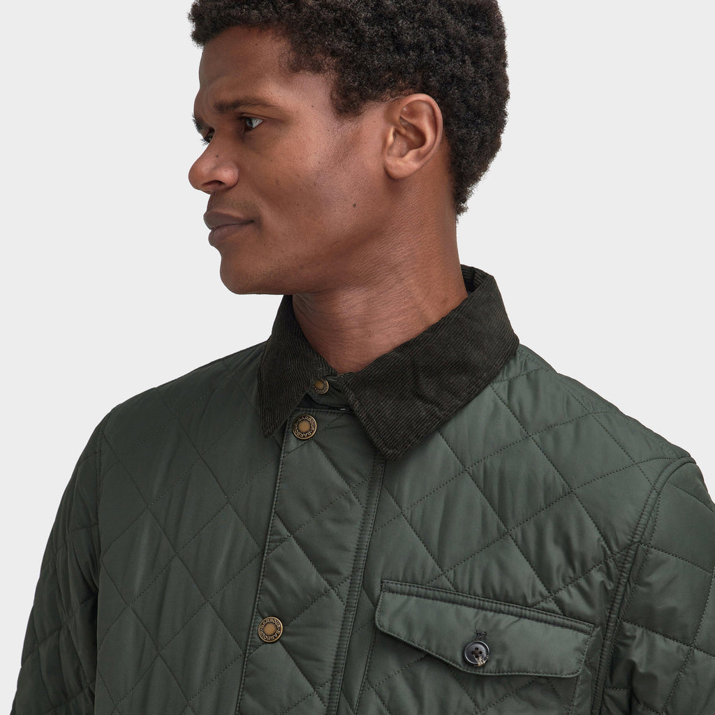Mens Hornby Quilted Jacket Sage