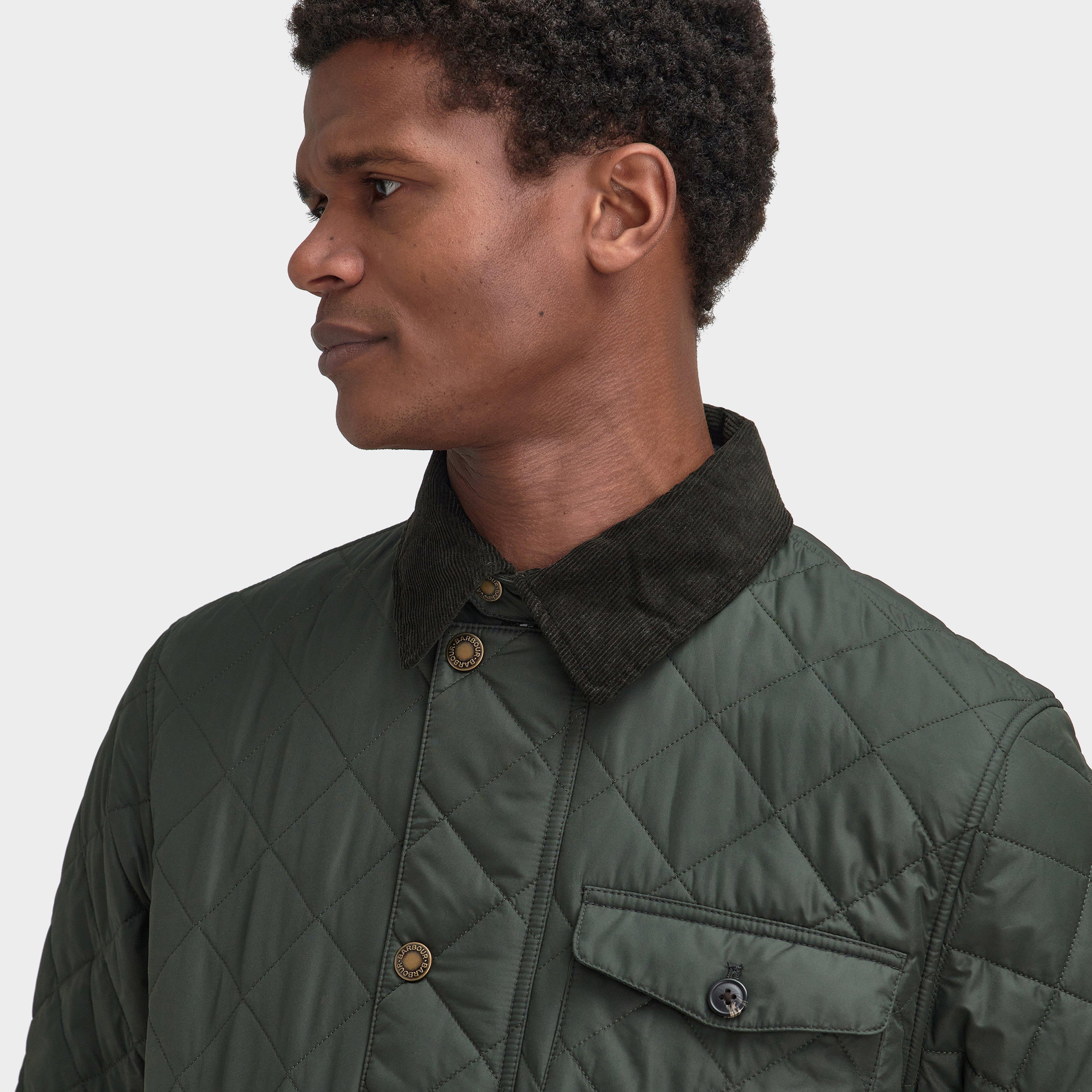 Mens Hornby Quilted Jacket Sage