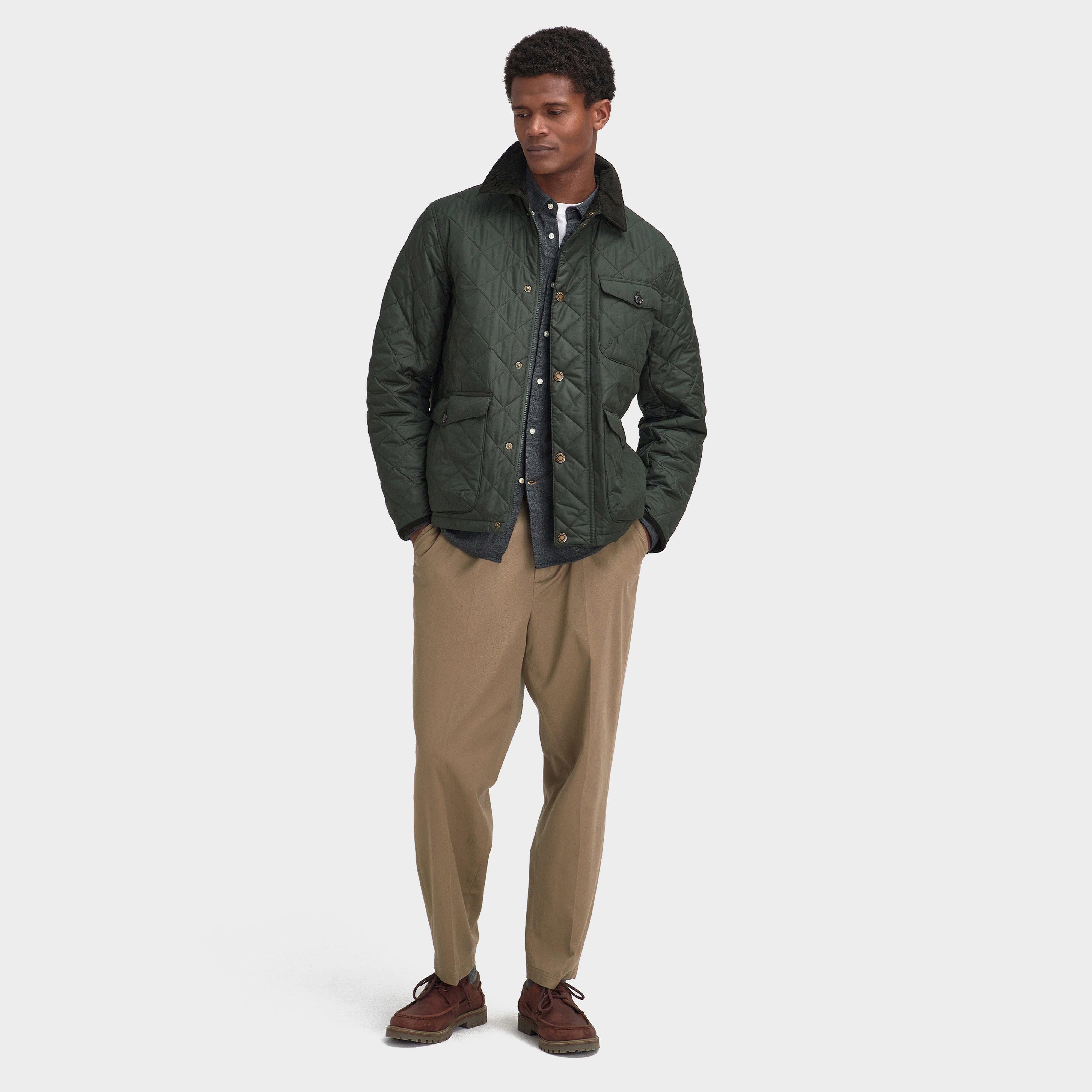 Mens Hornby Quilted Jacket Sage