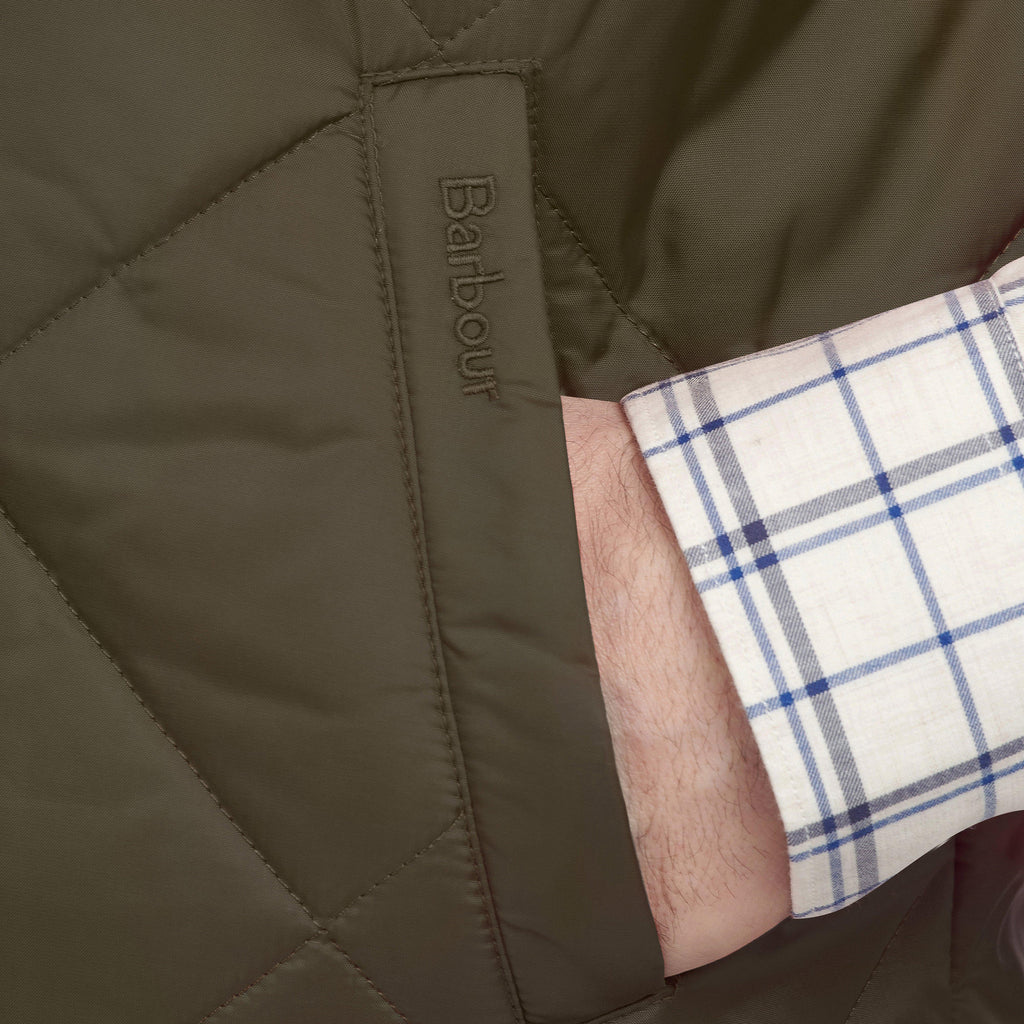 Mens Finn Gilet Olive