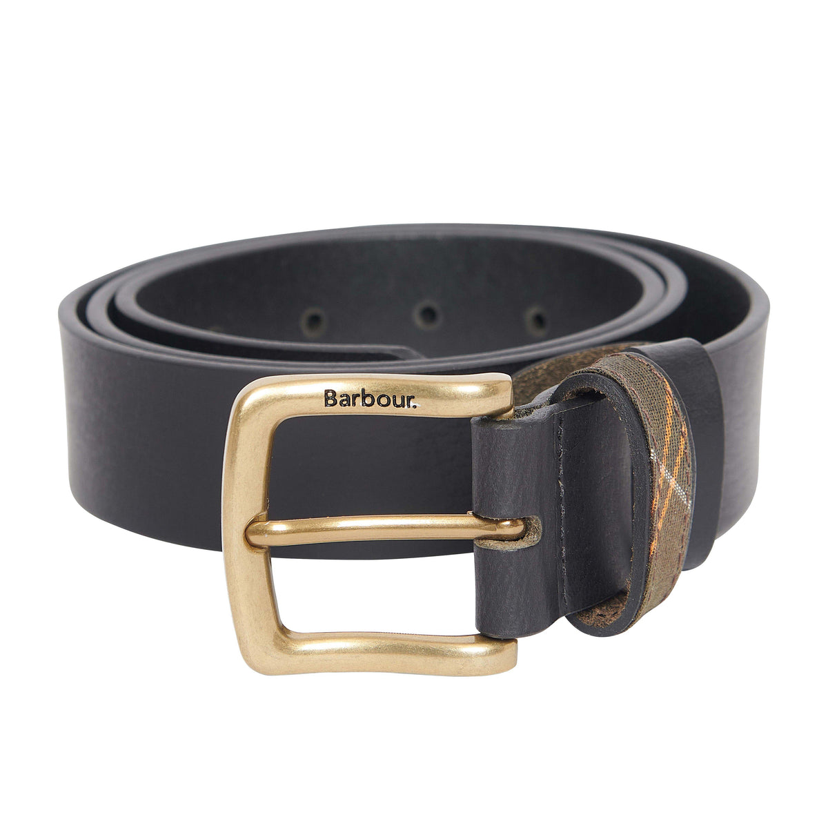 Mens Esk Leather Belt Black
