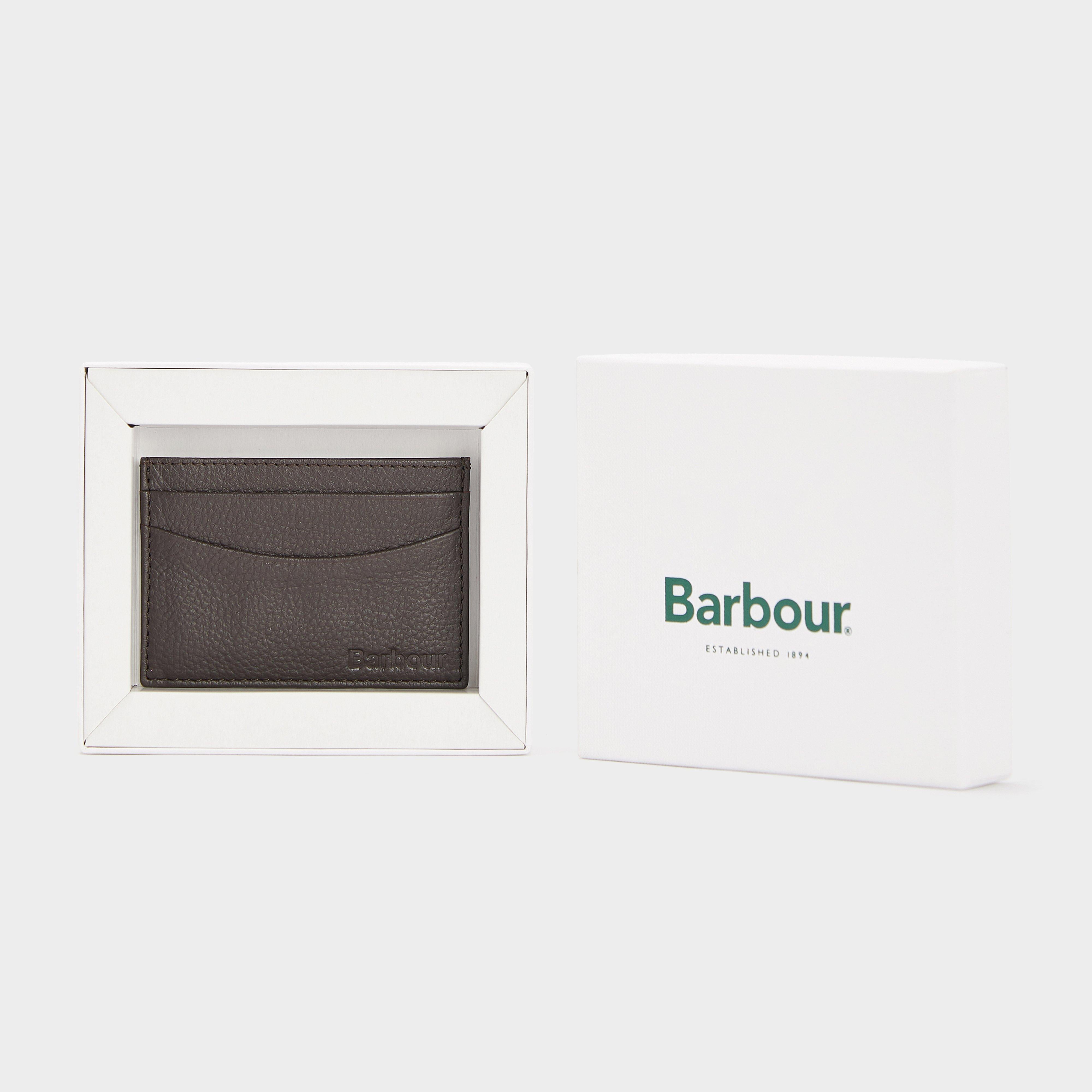 Amble Leather Card Holder Dark Brown