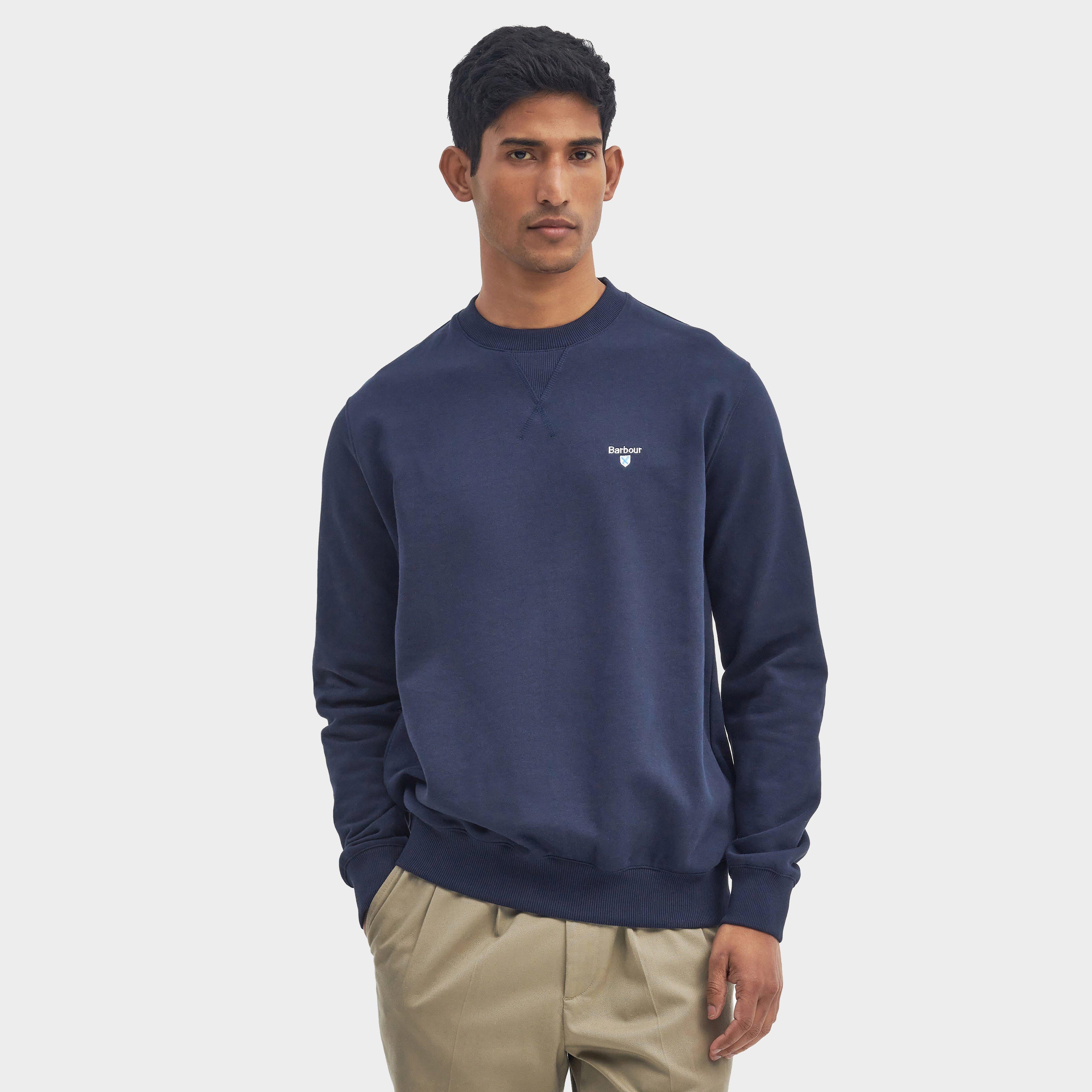 Mens Beckhill Crew Neck Sweatshirt Navy