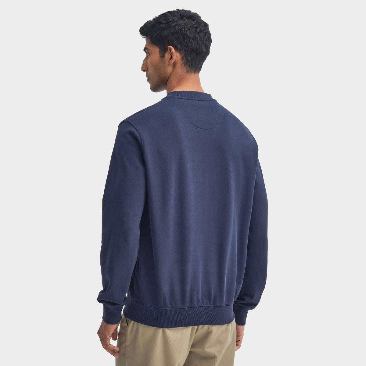 Mens Beckhill Crew Neck Sweatshirt Navy