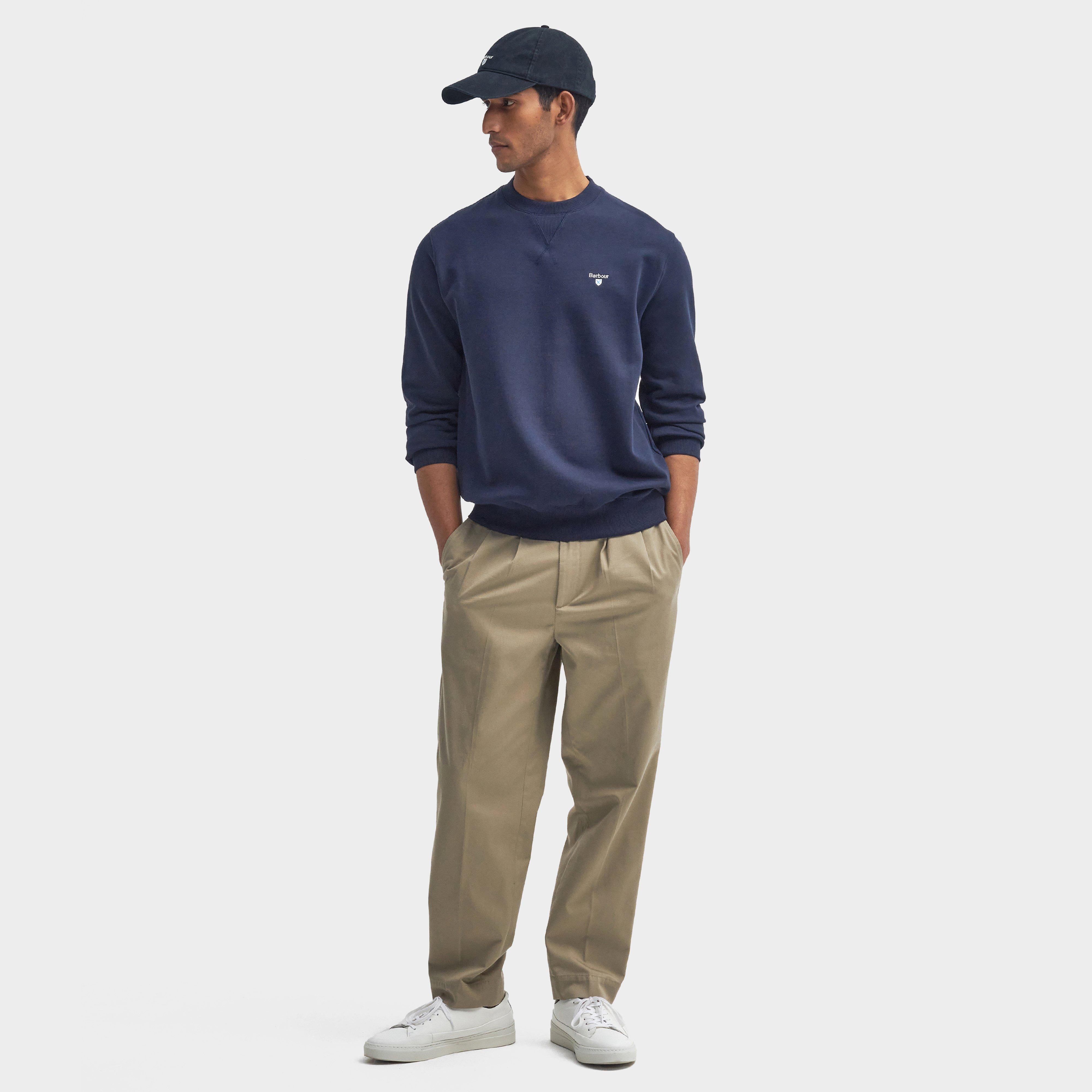 Mens Beckhill Crew Neck Sweatshirt Navy