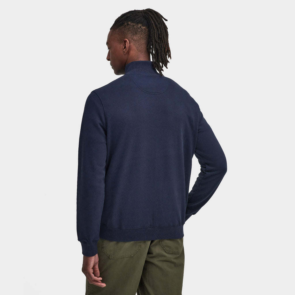 Mens Beckhill Half Zip Sweatshirt Navy