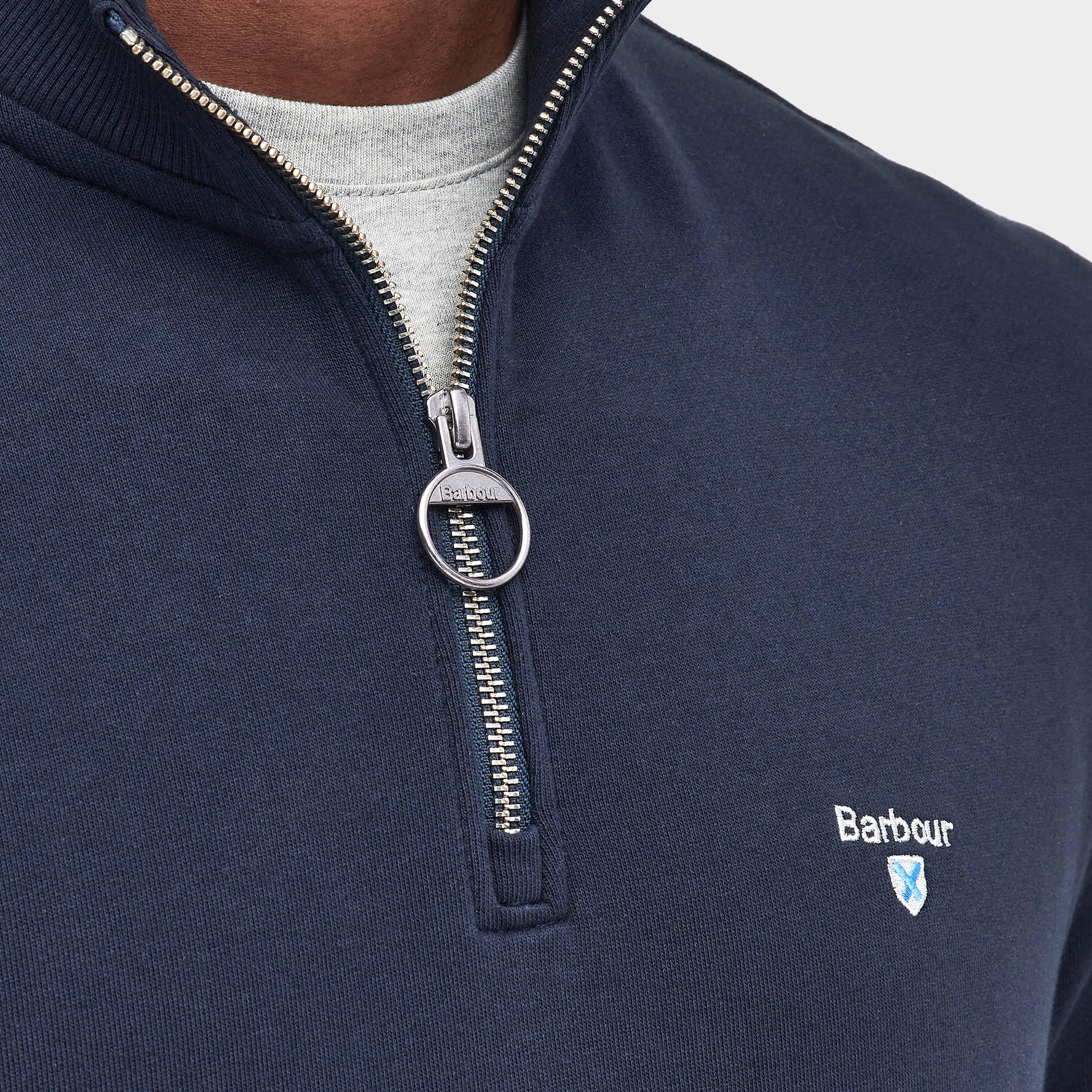 Mens Beckhill Half Zip Sweatshirt Navy