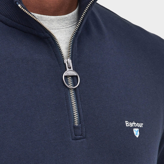 Mens Beckhill Half Zip Sweatshirt Navy