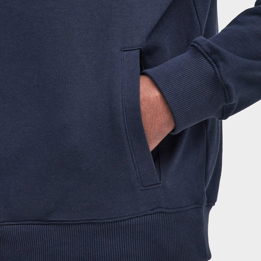 Mens Beckhill Half Zip Sweatshirt Navy