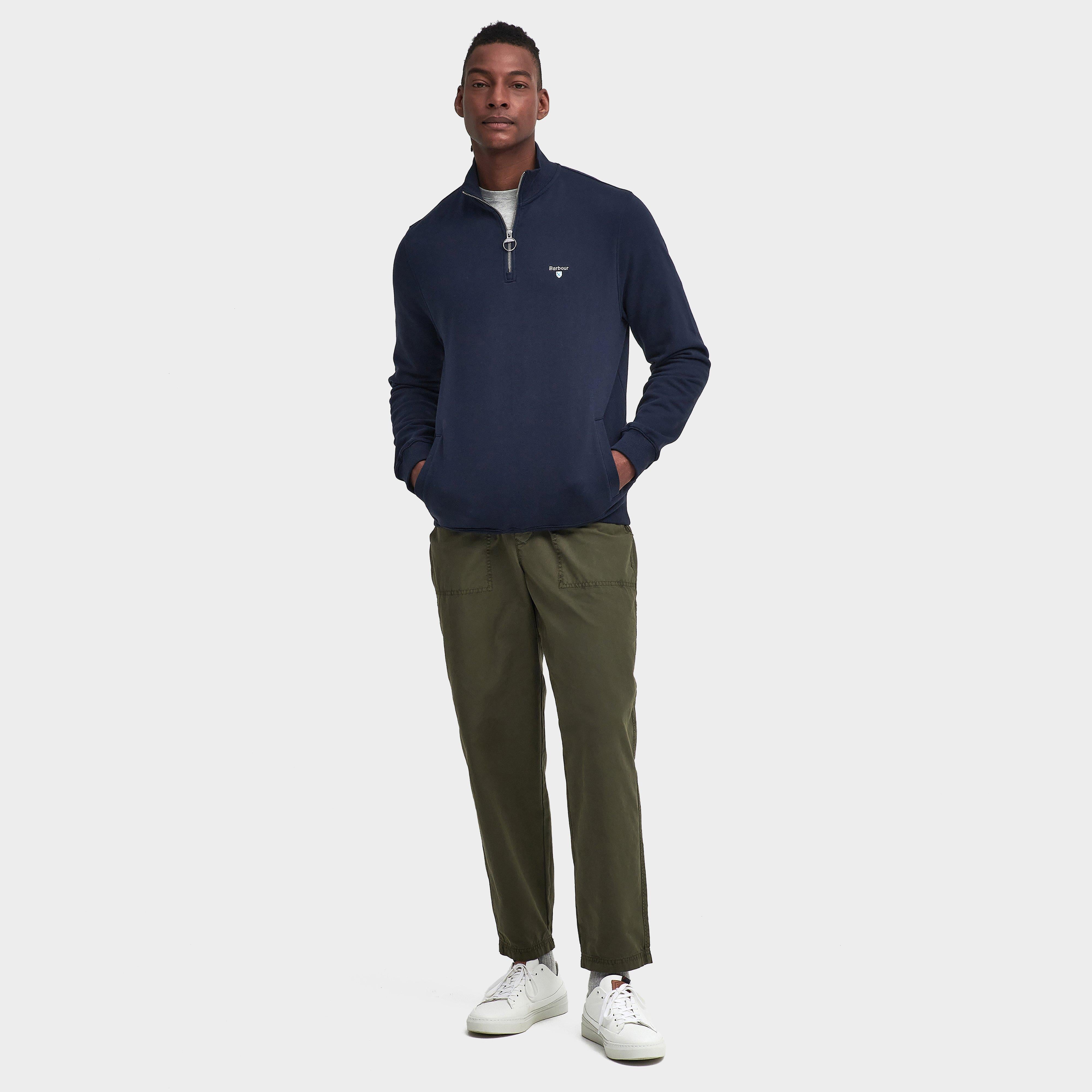 Mens Beckhill Half Zip Sweatshirt Navy