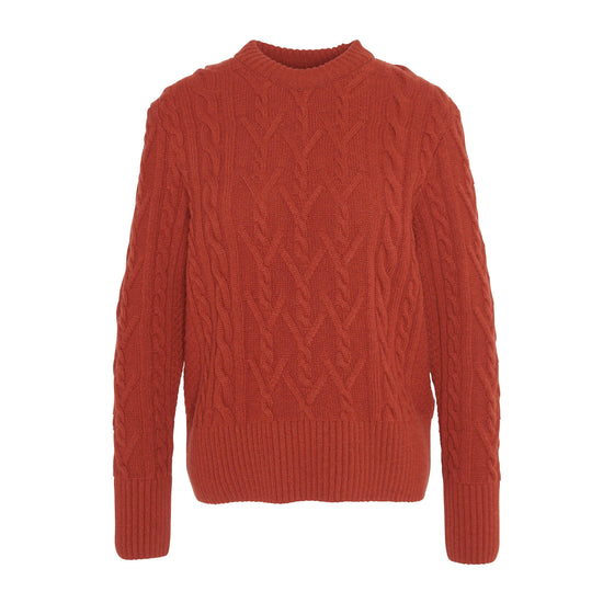Womens Solway Knitted Jumper Spiced Pumpkin