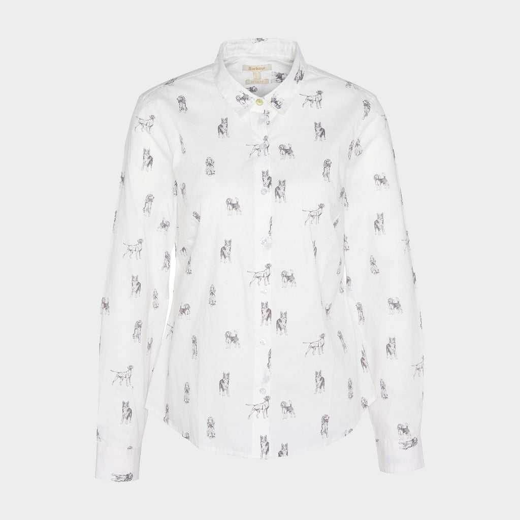 Womens Brambles Shirt Dog Print