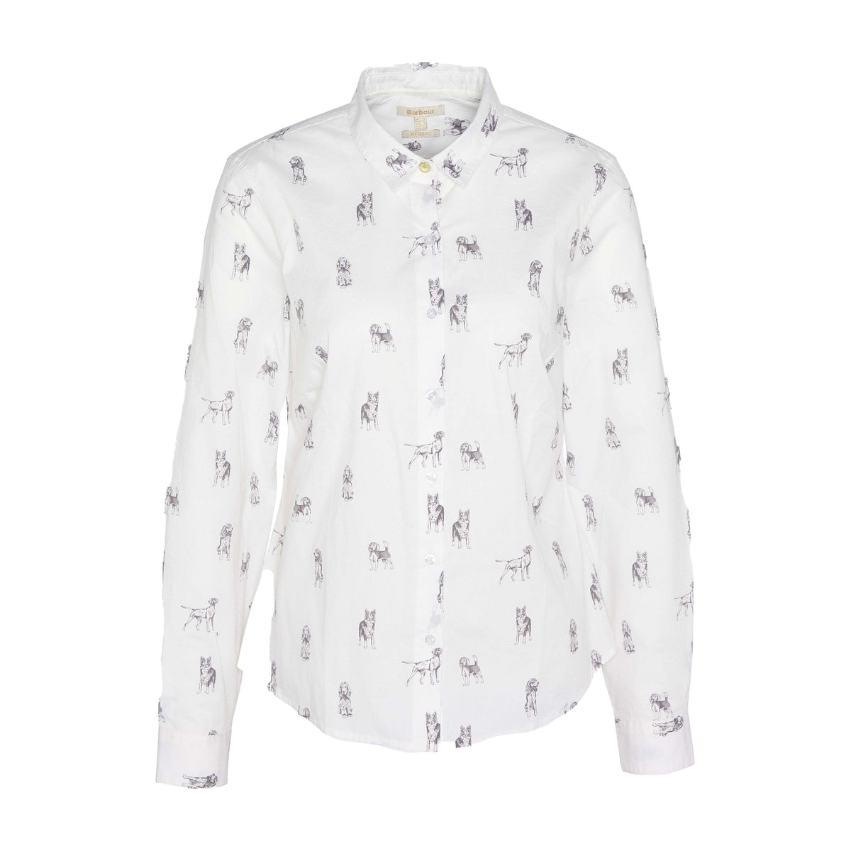 Womens Brambles Shirt Dog Print